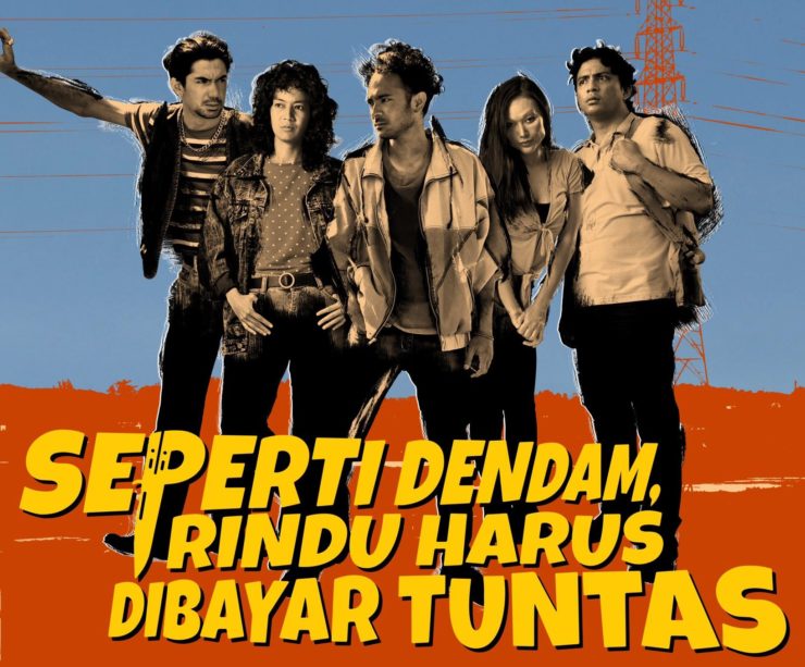 Cover film Seperti Dendam Rindu Harus Dibayar Tuntas.