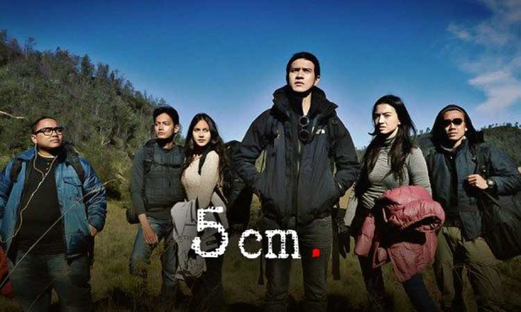 Cover film 5 cm.