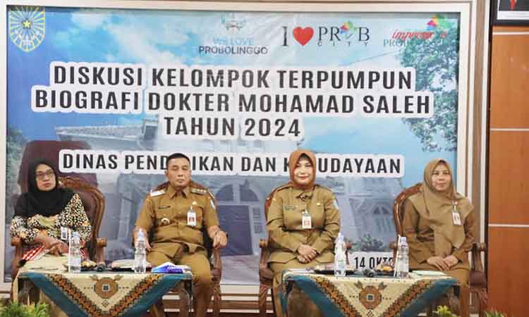 JARING MASUKAN: Kegiatan pembinaan sejarah lokal dalam satu daerah Kabupaten/Kota dalam diskusi kelompok terpumpun biografi Dokter Mohamad Saleh, bertujuan menjaring masukan dari guru sejarah