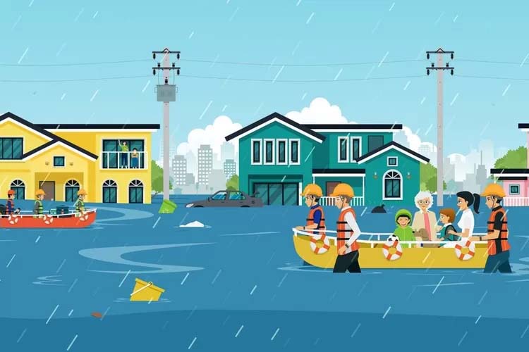 Ilustrasi Banjir