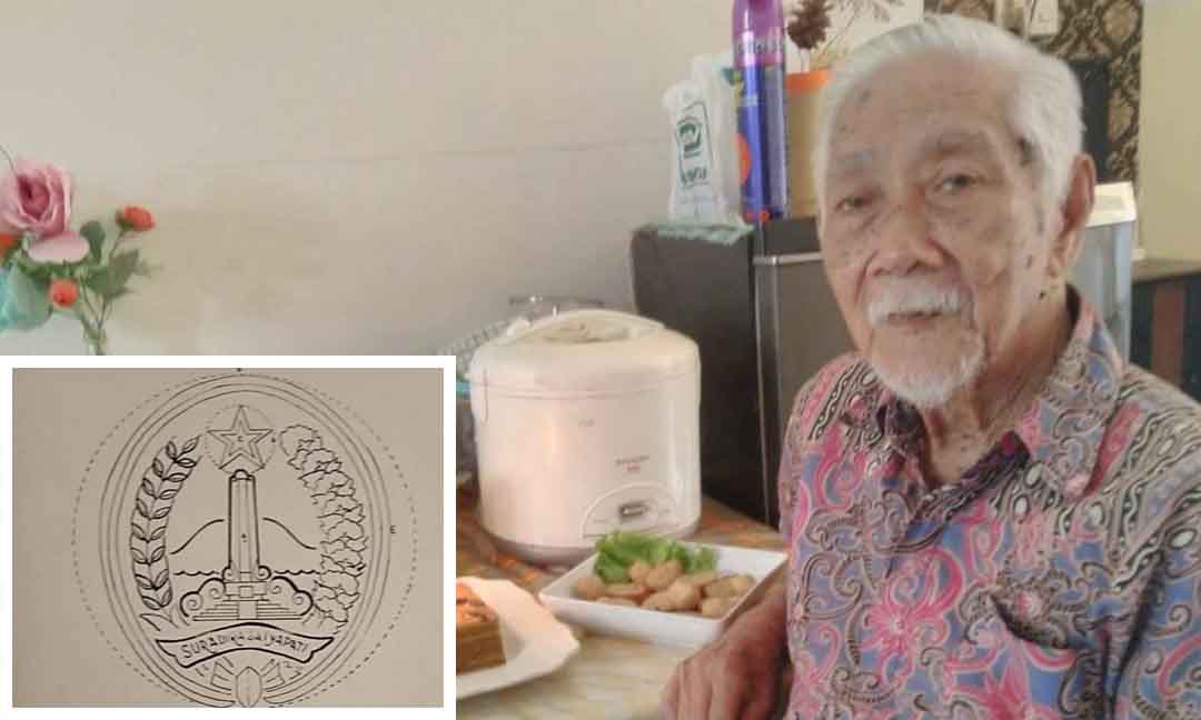 Agus Subagyo, pembuat lambang Kota Pasuruan.