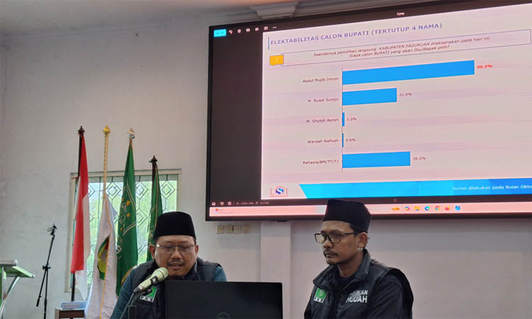 RILIS: Tim pemenangan paslon MUDAH merilis hasil survei versi LSI Denny JA.
