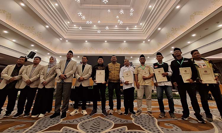 TUNTAS: KPU Kabupaten Pasuruan merampungkan rekapitulasi penghitungan perolehan suara Pilkada Serentak 2024, Kamis (5/12).