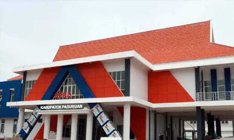 Gedung BPBD Pemkab Pasuruan yang baru.