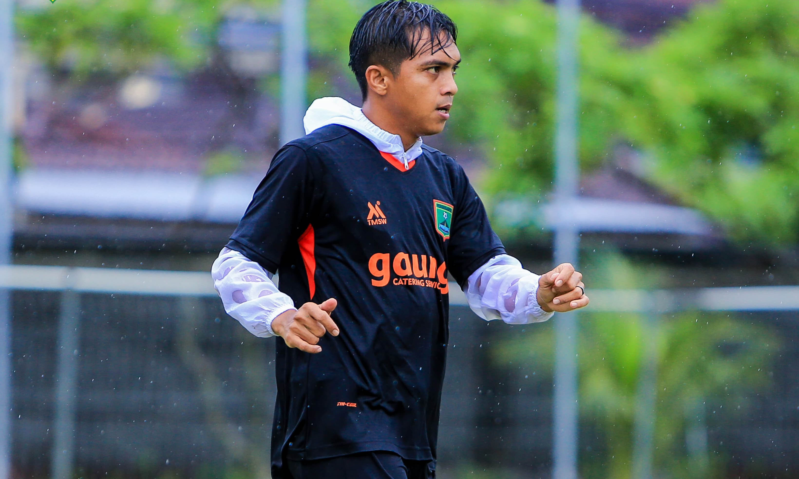 MESIN GOL; Striker Persekabpas Ricko Hardiansyah yang akan kemungkinan diturunkan di laga perdana.