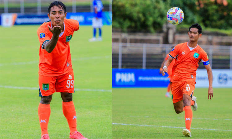 TOP SKOR: Nofi Atmaja dan Ali Mashori yang sejauh ini sudah menyumbang dua gol bagi Laskar Sakera.