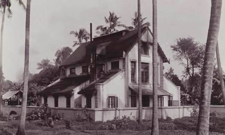 KUNO: Gedung ANIEM yang direalisasikan pada 1928 silam. Bangunan tersebut begitu bersejarah.
