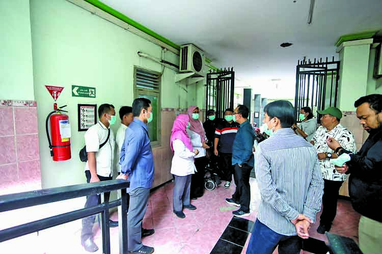 LIHAT LANGSUNG: Komisi III DPRD Kota Probolinggo, sidak ke Puskesmas Ketapang, Rabu (8/1).