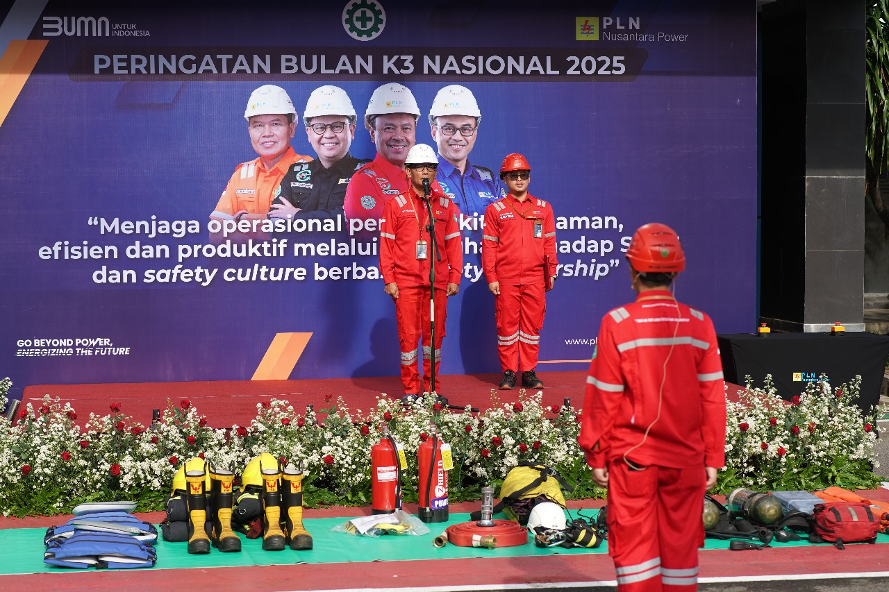 BULAN K3: PT PLN Nusantara Power melaksanakan Bulan K3 Nasional Tahun 2025