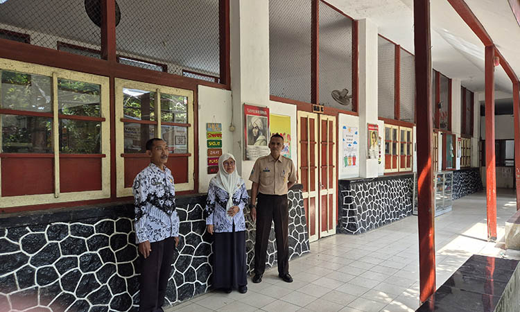 AWAL: Salah satu bangunan SDN Bangilan, yang berada di sisi paling utara. Bangunan ini merupakan paling awal berdiri.