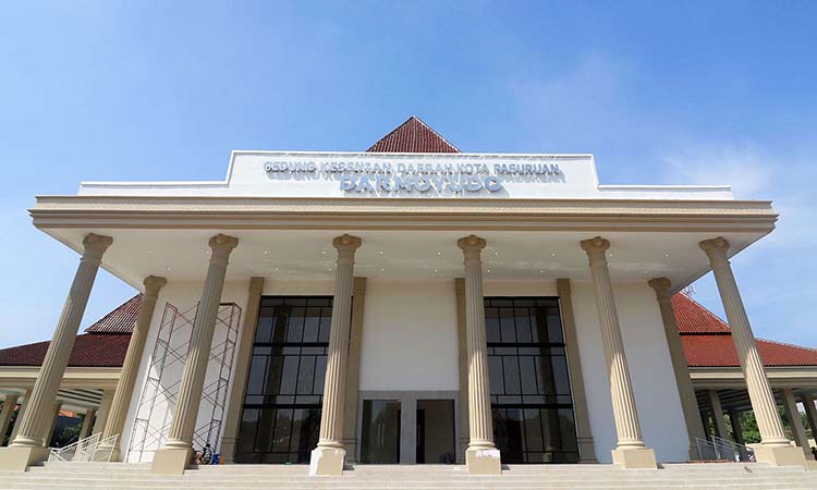 Gedung Darmoyudo Pasuruan. (Mokhamad Zubaidillah/ Radar Bromo)