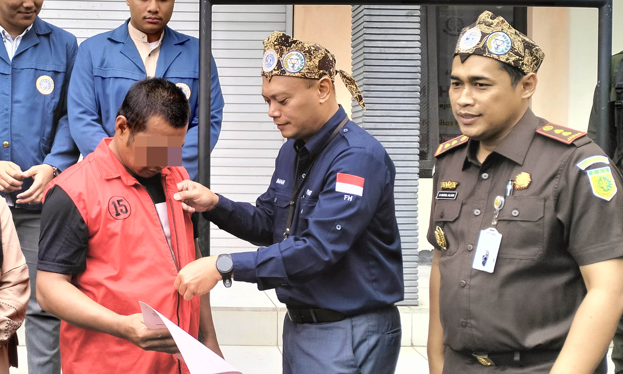 SUDAH SELESAI: AG, warga Kecamatan Wonomerto yang melakukan tindak pidana pencurian motor. Perkaranya diselesaikan berdasarkan keadilan restoratif.