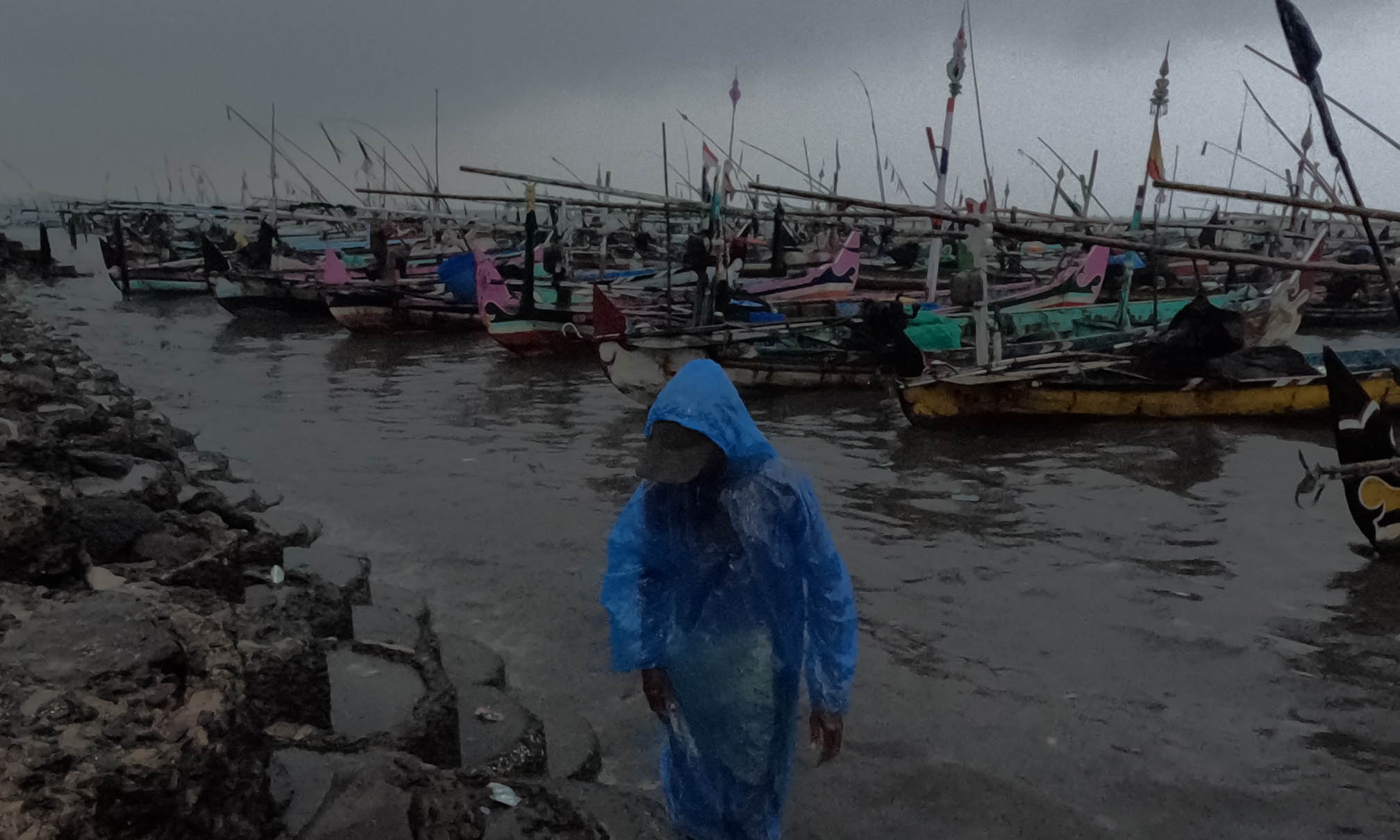 PESISIR: Wilayah perairan di Pasuruan yang juga perlu diwaspadai saat angina kencang.