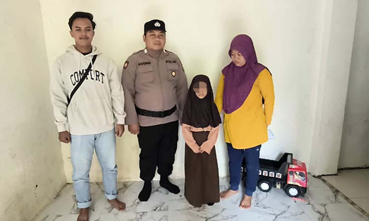 BERHASIL KABUR: Put yang berhasil kabur dari terduga penculikan.