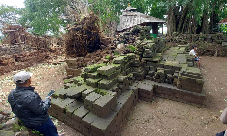 BUTUH KAJIAN: Keberadaan Candi Kesiman yang membutuhkan penataan serta kajian. Namun, rencana itu batal terlaksana tahun ini.
