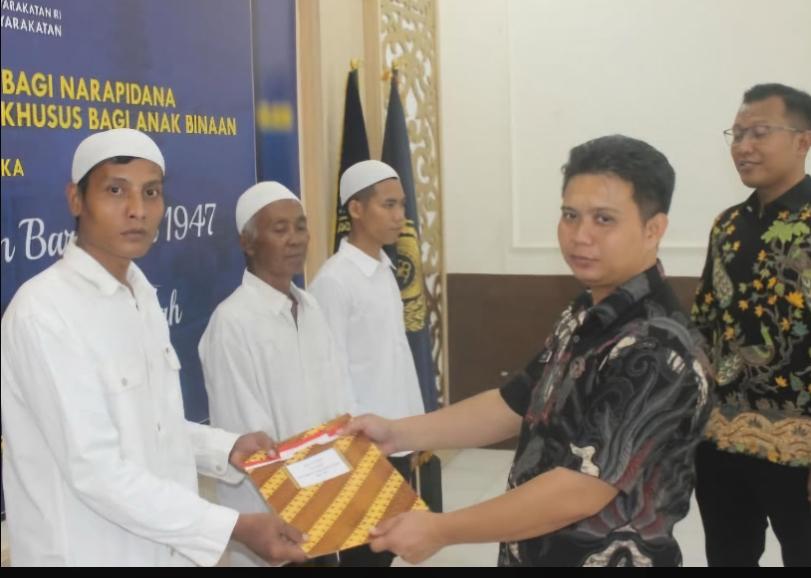 REMISI KHUSUS: Perwalikan WBP Rutan Bangil mendapat remisi khusus hari raya idul fitri dan Nyepi tahun 2025.