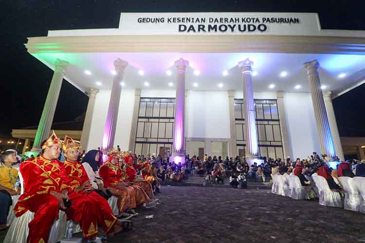 KEBUDAYAAN: Salah satu event budaya digelar di Gedung Kesenian Darmoyodo, Kota Pasuruan, beberapa waktu lalu.