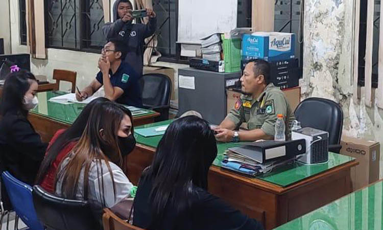 SUDAH SERING: PSK di Tretes yang pernah terjaring saat razia. Kepolisian tak mentolerir bentuk beking yang dilakukan oknum.