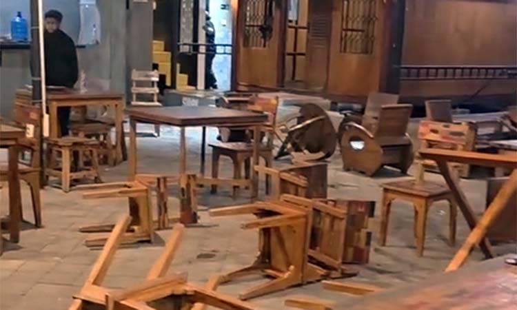 Kondisi Kedai Ant Jalan Letjen Sutoyo, Tisnonegaran, Kanigaran, Kota Probolinggo. (Istimewa)
