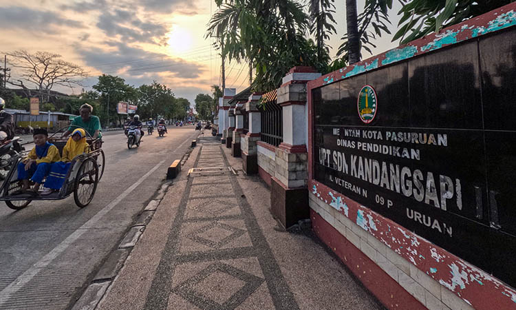 BERSIAP: Pemkot Pasuruan mulai melakukan persiapan untuk menjalankan sekolah rakyat. SDN Kandangsapi II direncanakan untuk menjadi lokasi belajar bagi peserta didik sekolah rakyat tersebut.