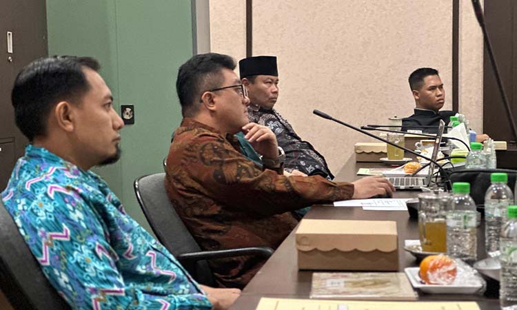 Suasana RDP di kantor DPRD.