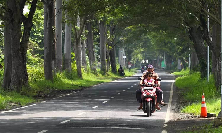 MINIM PJU: Jalan Winongan, Kabupaten Pasuruan yang masih minim PJU. Tahun ini, penambahan PJU akan dilakukan namun masih untuk jalur Bangil-Pandaan.