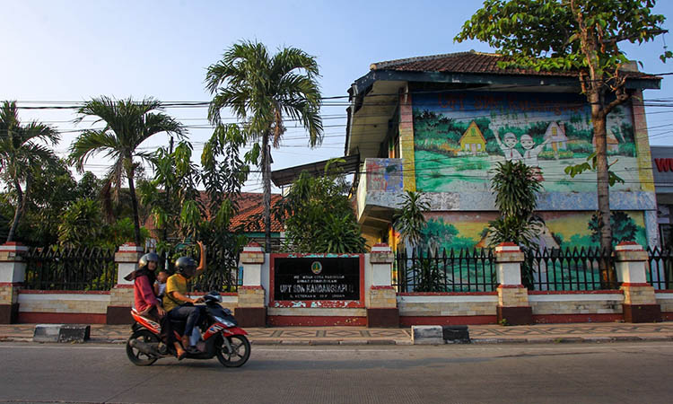 DIREHAB: Bangunan SDN Kandangsapi II yang akan dimanfaatkan untuk Sekolah Rakyat di Kota Pasuruan.