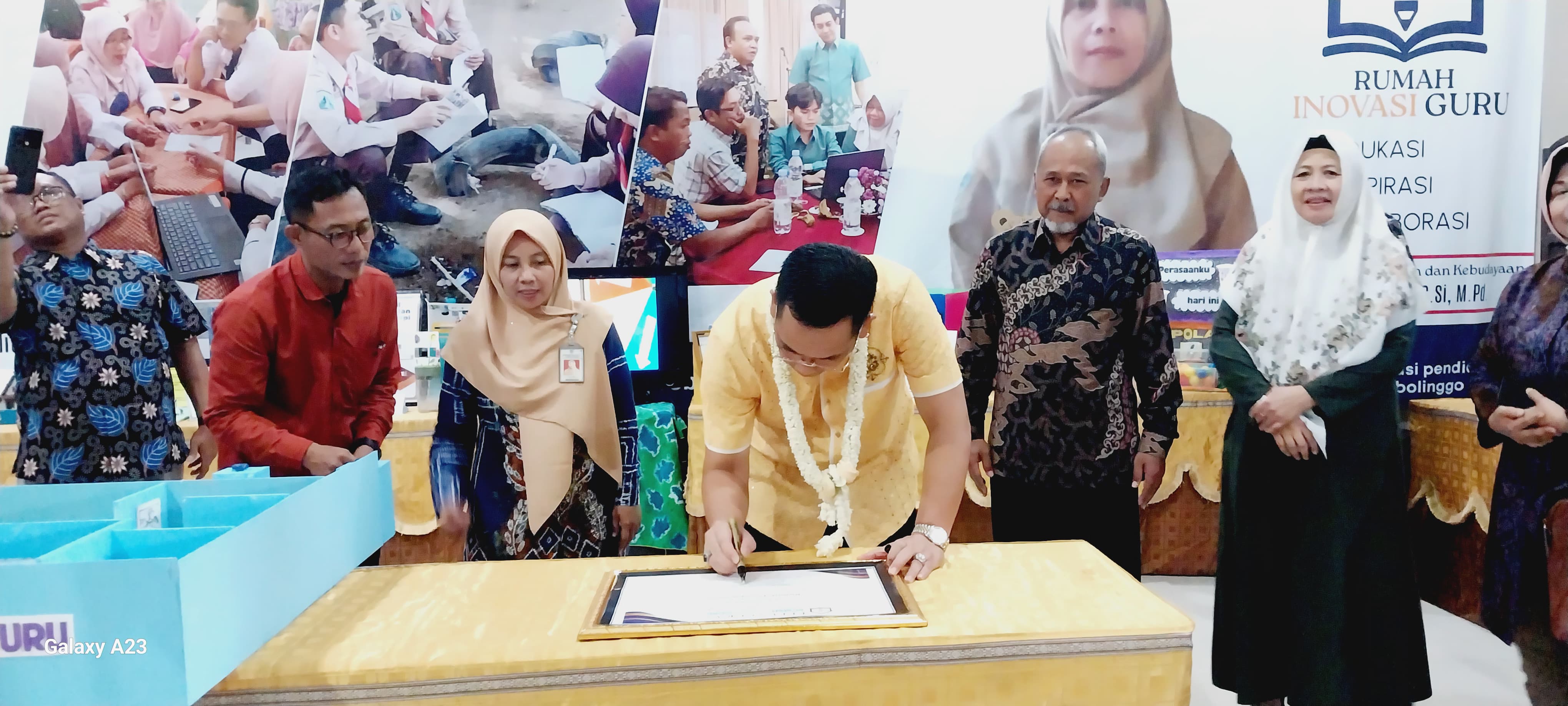RUMAH INOVASI: Disdikbud meluncurkan Rumah Inovasi. Total ada 2.953 inovasi guru yang diciptakan untuk mendukung pembelajaran.