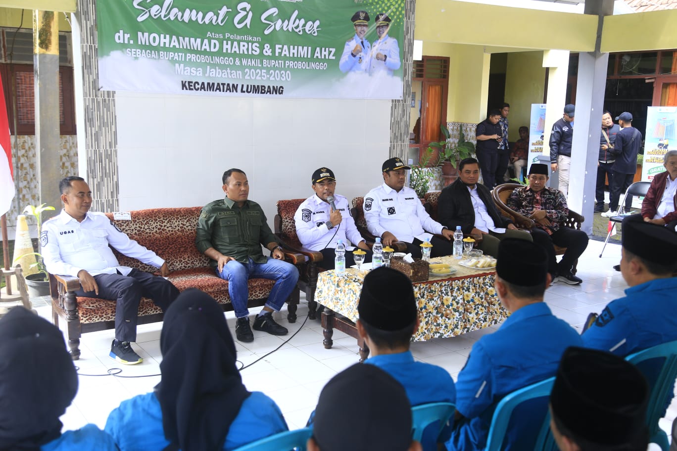 DUET SAE: Bupati Probolinggo dr. H. Mohammad Haris, M.Kes. dan Wakil Bupati Fahmi AHZ.