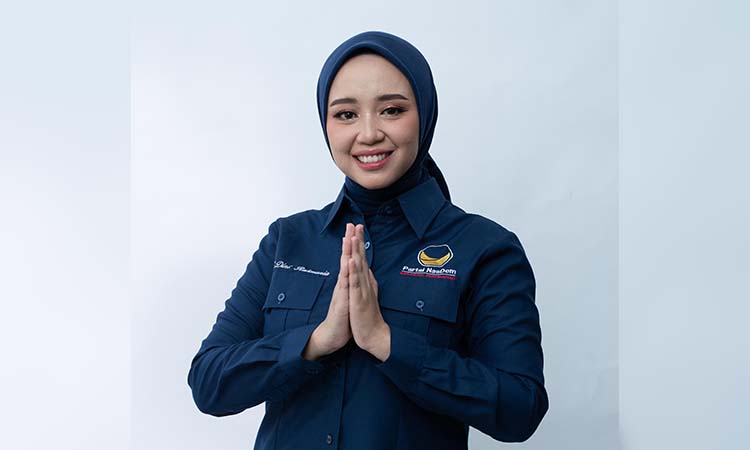 Hj. Dini Rahmania, S.A.N., M.M, anggota DPR RI Komisi VIII dari Fraksi NasDem