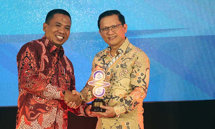 Perwakilan CJI saat menerima RBA 2025.