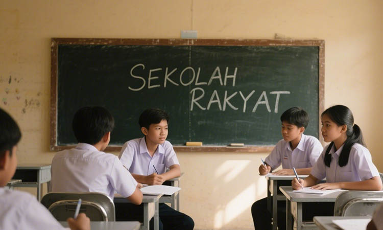 Ilustrasi Sekolah Rakyat