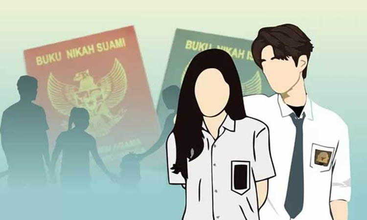 ilustrasi pernikahan dini
