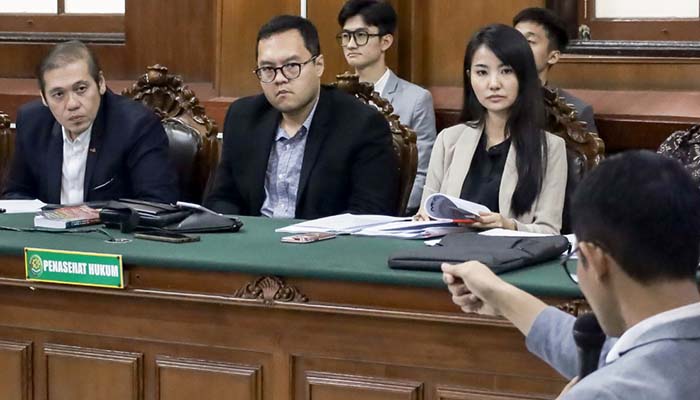 Suasana Sidang Gugatan Nany Widjaja Terhadap PT Jawa Pos Terkait Kepemilikan PT Dharma Nyata Press