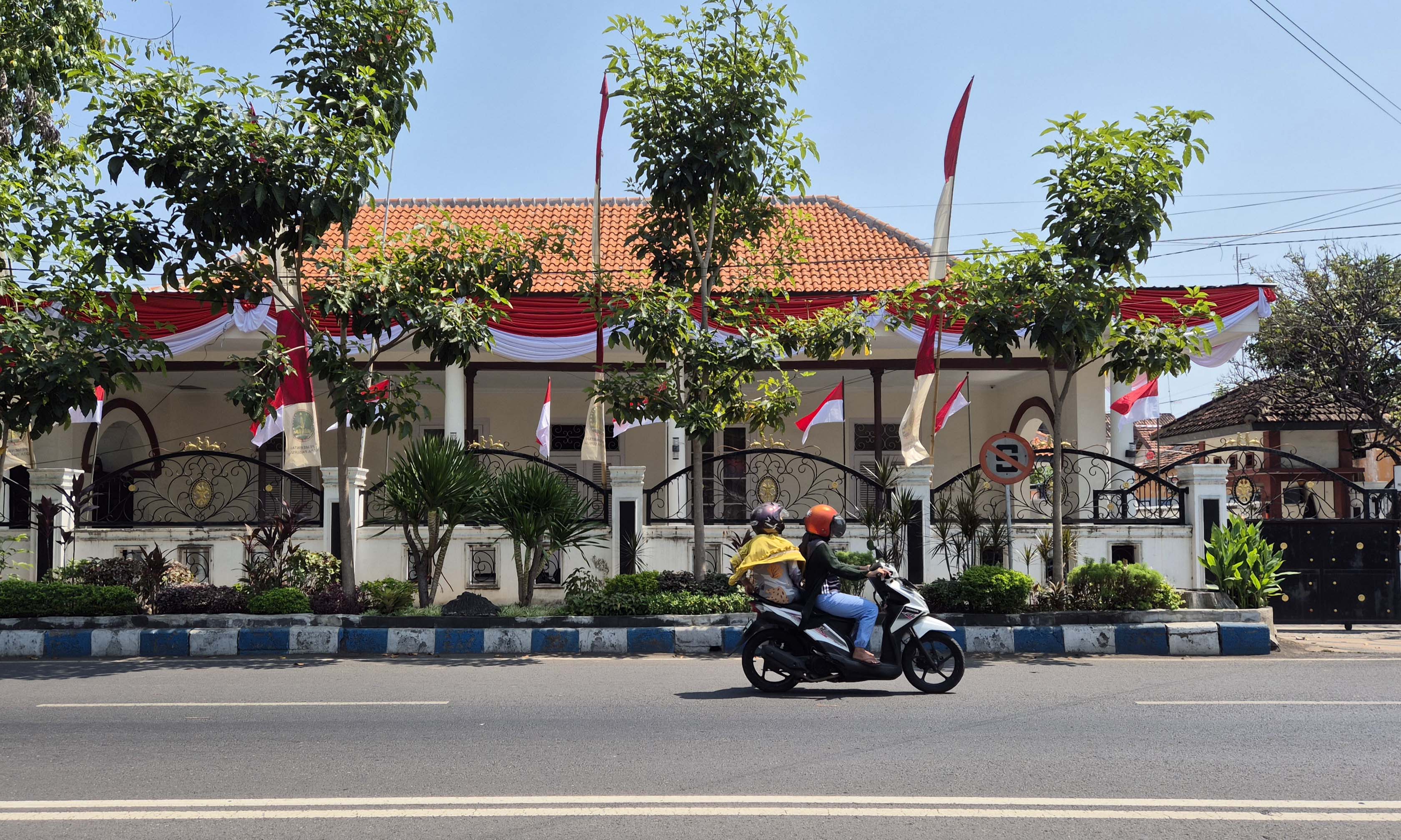 DIRAWAT: Rumdin wawali yang terletak di Jalan Balaikota, Kelurahan Kandangsapi, Kecamatan Panggungrejo. Dana Rp 100 juta dialokasikan untuk pemeliharaan.