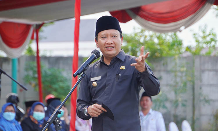 MENJABAT: Irsyad Yusuf saat menjabat Bupati Pasuruan.