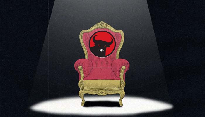 Ilustrasi perebutan ketua PDIP