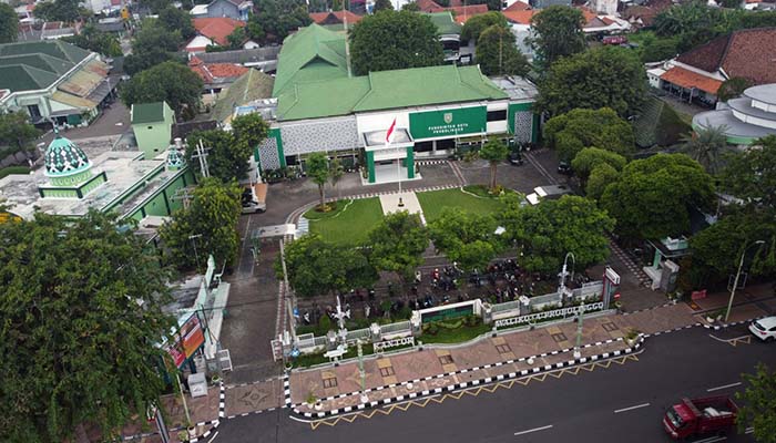 Kantor Wali Kota Probolinggo saat dipotret dari udara. (Fahreza Nuraga/ Radar Bromo)