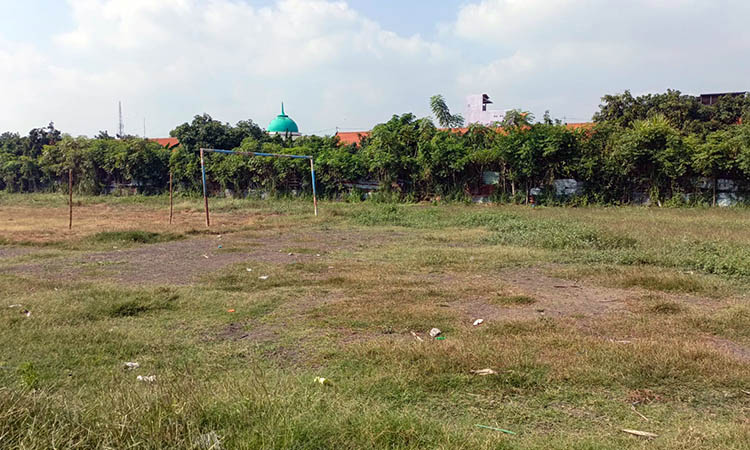LAYAK BANGUN: Salah satu lokasi yang dianggap layak untuk pembangunan dapur umum tambahan di Kabupaten Pasuruan.