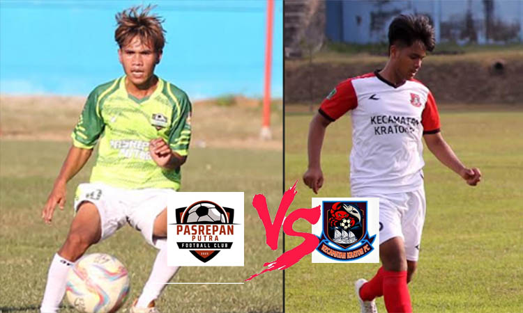 BAKAL BERTEMU: Penyerang Pasrepan Putra M Sofwan (kiri). Timnya akan berhadapan dengan Kraton FC