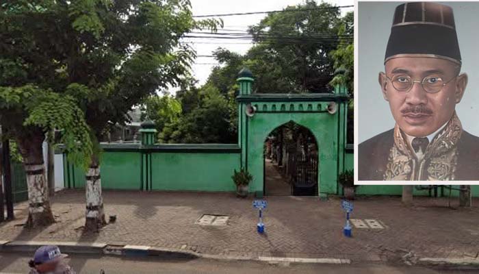 PEMAKAMAN: Lokasi RT Bawadiman Kartohadiprodjo dimakamkan. Ia didapati meninggal secara mendadak, Rabu pagi, 18 Oktober 1933 usai Salat Subuh. Inset RT Bawadiman Kartohadiprodjo semasa hidup.