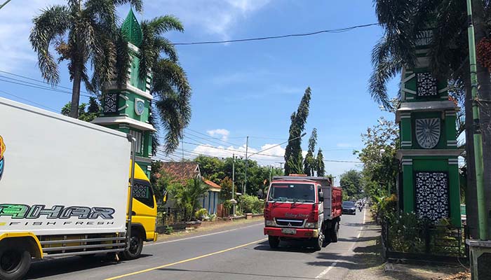 TKP BEGAL: Lokasi jalan Ir Sutami, kota Probolinggo, tempat karyawati asal Tegalsiwalan dibegal