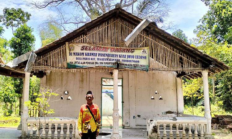 KERAMAT: Kramat merupakan tempat yang dipercaya menjadi lokasi pertama kali Kiai Joyo Lelono masuk wilayah Desa Paras saat mengembara. Saat ini, lokasi tersebut dikeramatkan.