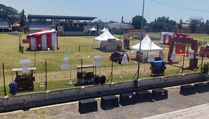 Stadion Bayuangga yang kembali jadi venue event, akhir pekan ini.