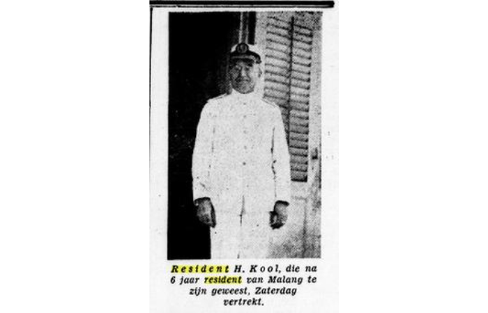 Residen terakhir Pasuruan, Hendrik Kool