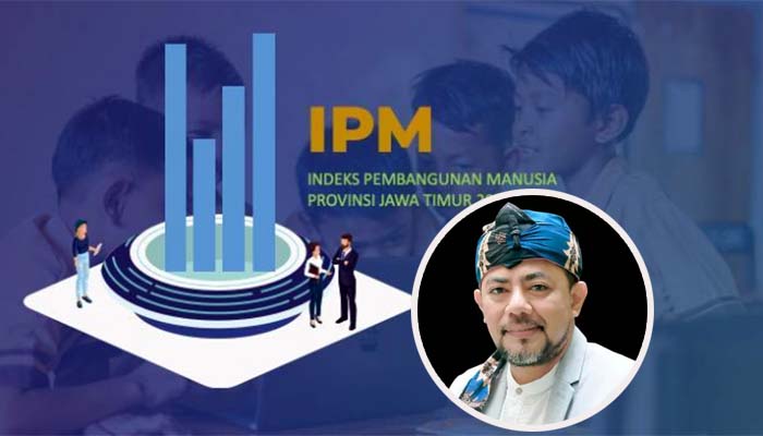 ILUSTRASI IPM, inset Bupati Probolinggo Gus Haris.