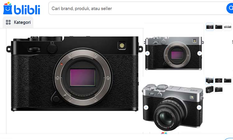 Beli Fujifilm di Blibli dijamin asli.