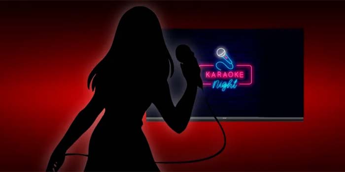 Ilustrasi tempat karaoke