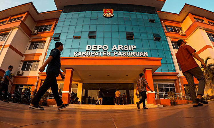 Ilustrasi depo arsip Kabupaten Pasuruan