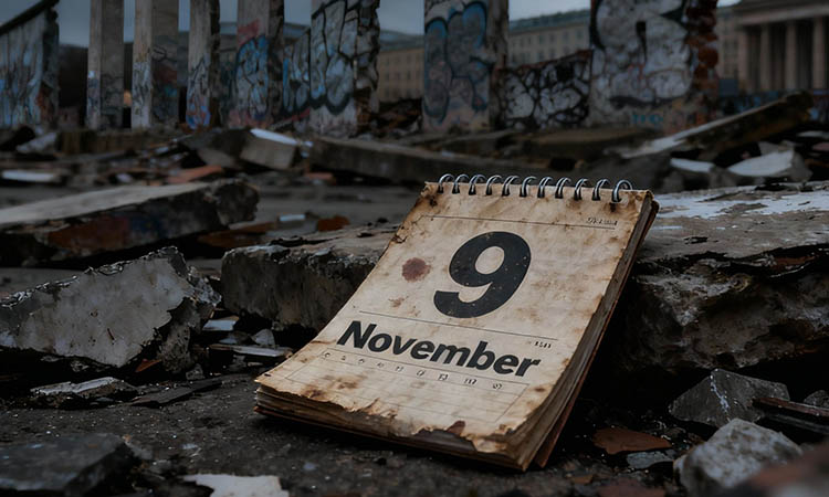 Ilustrasi tanggal 9 November